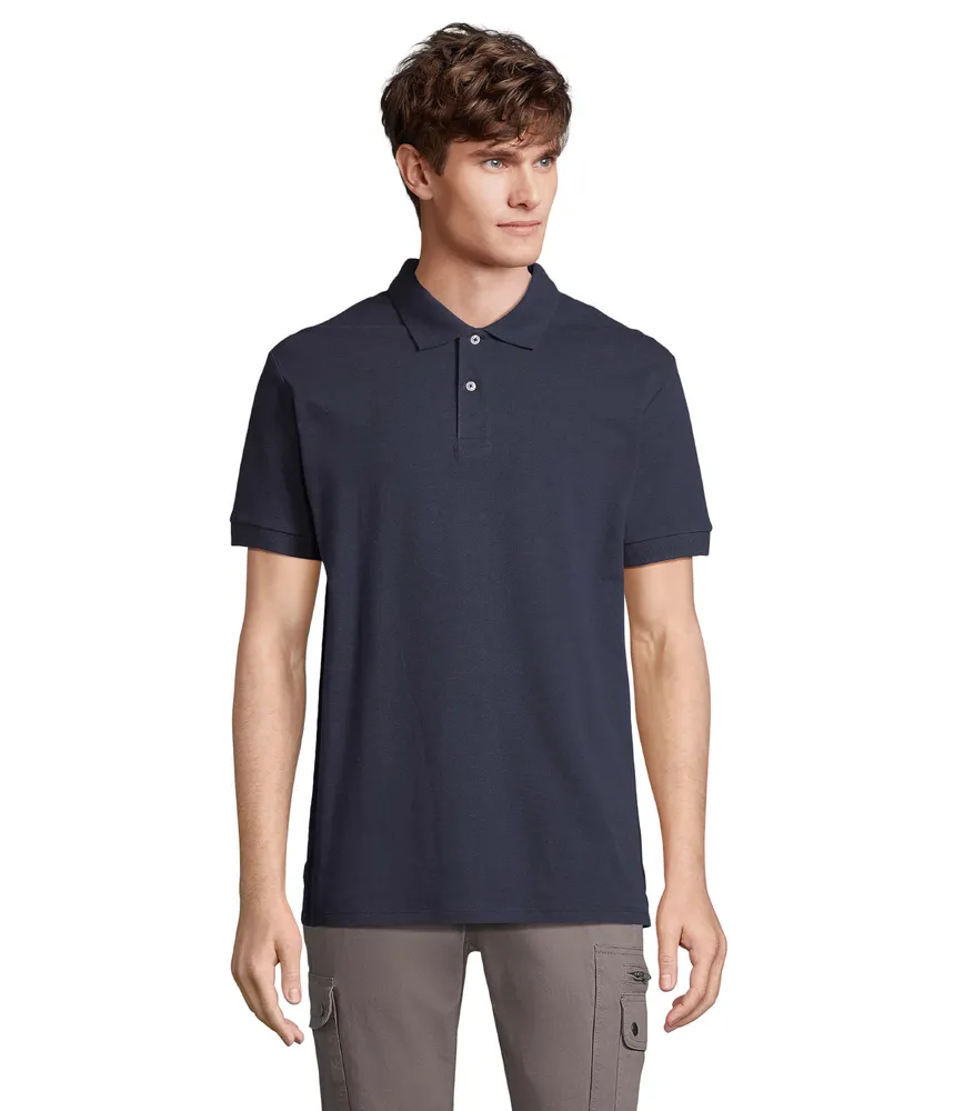 Pacific Heren Polo – Franse marine