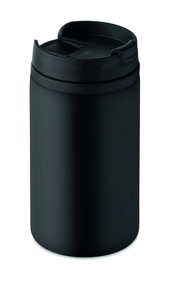 Falun · Dubbelwandige beker 250 ml – Zwart