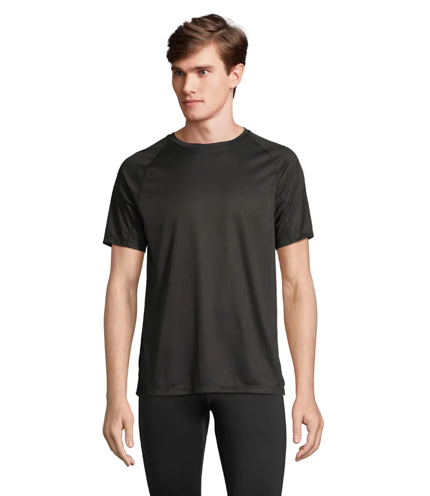 Vortex Raglan T-shirt – Zwart