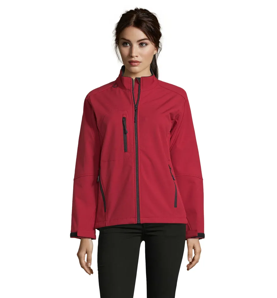 Roxy dames shoftshell 340g – Pepper red
