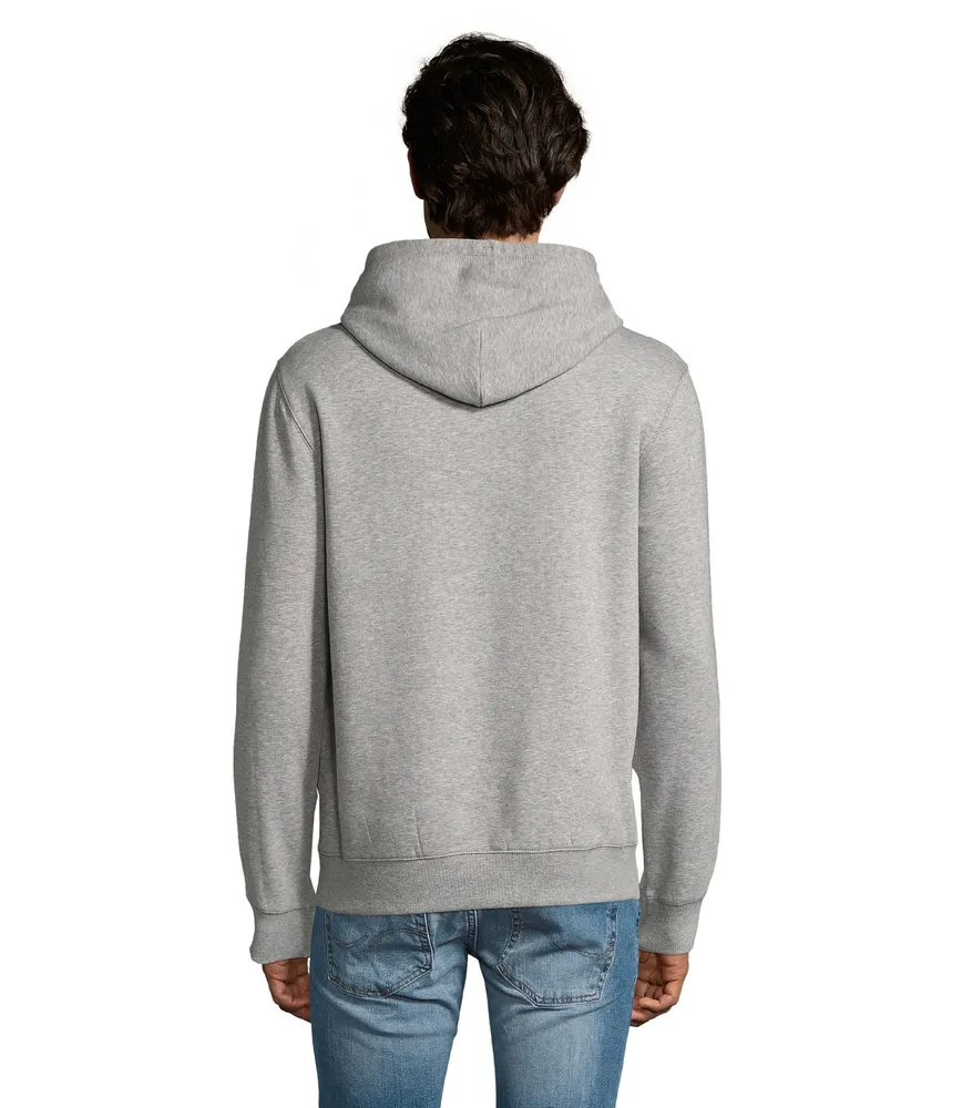 Spencer heren sweater 280g – Grijs gemêleerd 2