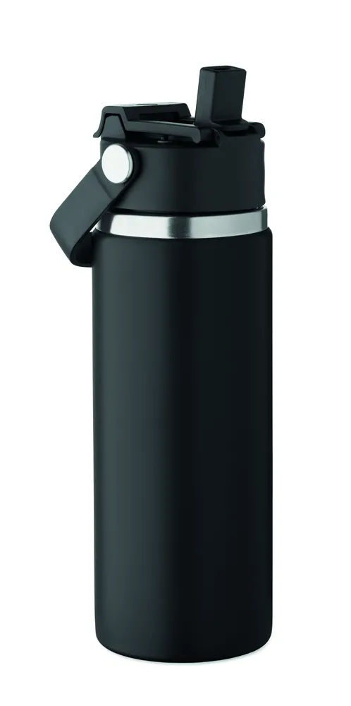 Suma Grip · Dubbelwandige fles 500ml – Zwart
