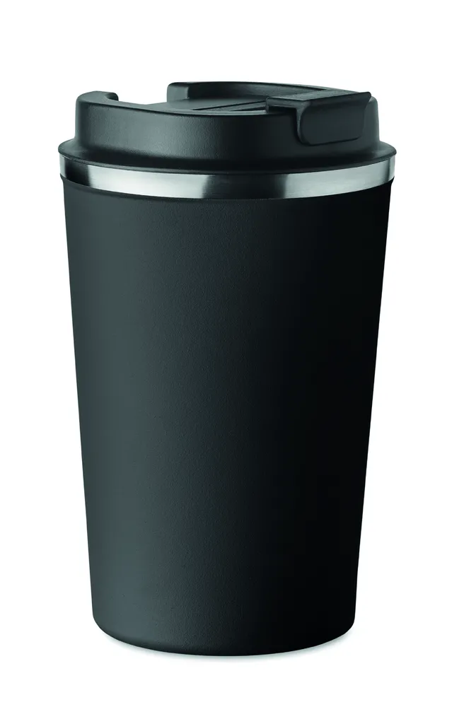 Brace · Dubbelwandige drinkbeker – Zwart