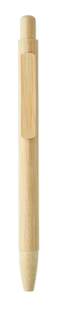 Mambo · Bamboo balpen met drukknop – Hout