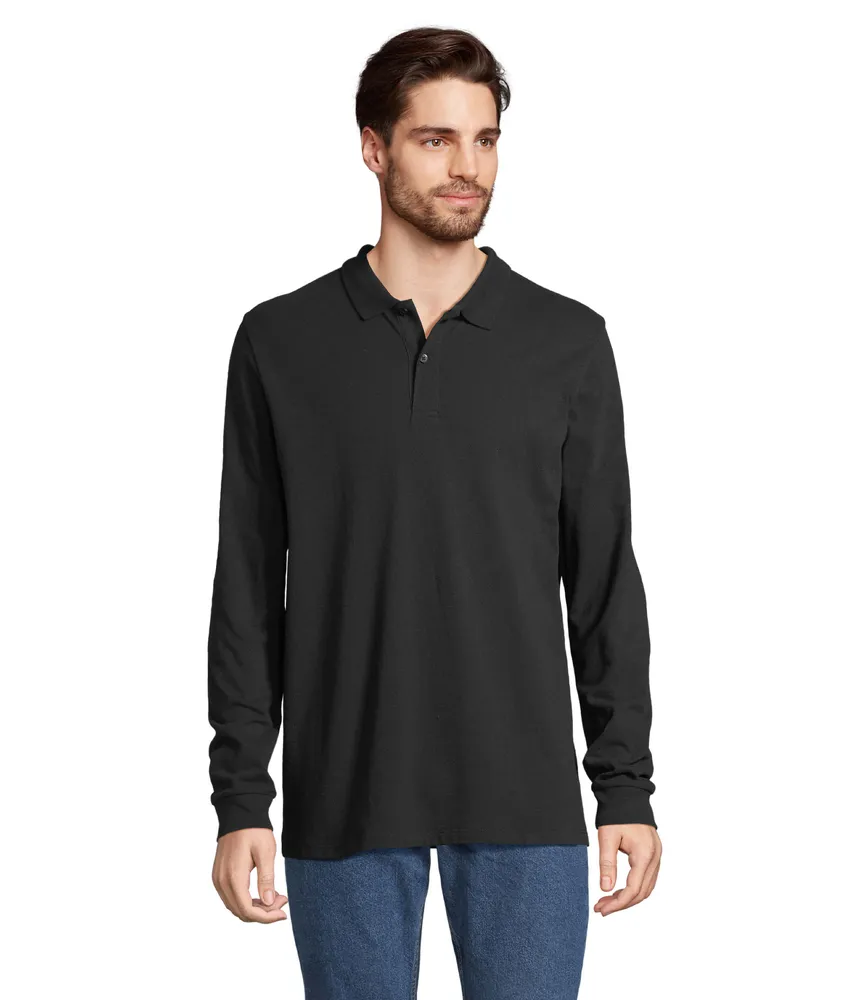 Planet Lsl Polo Organic – Zwart