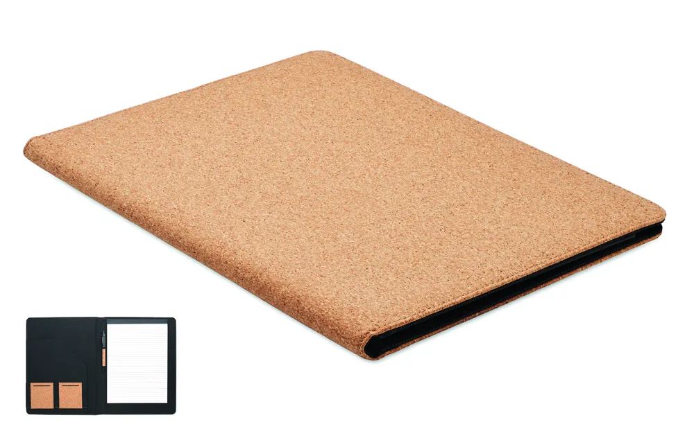 Concork · A4 conferentiemap kurk – Beige
