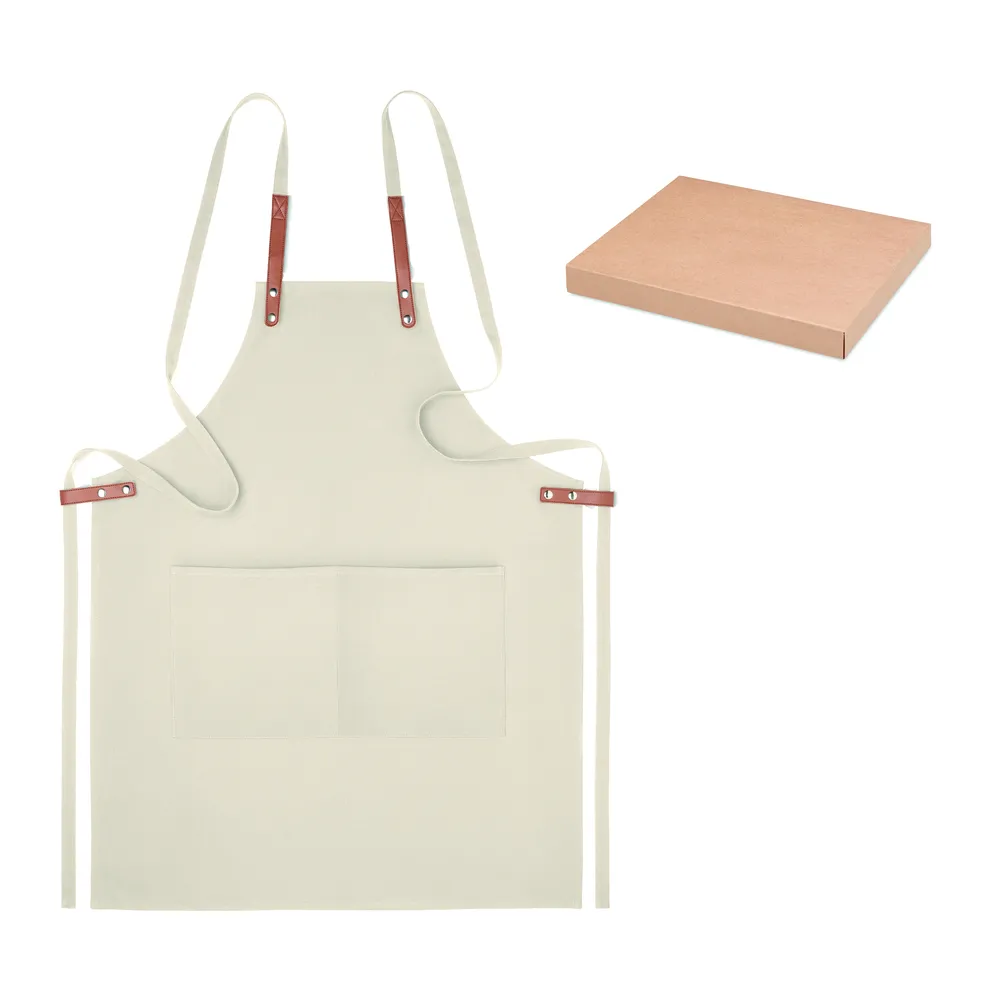 Nagpur · Schort organisch katoen – Beige