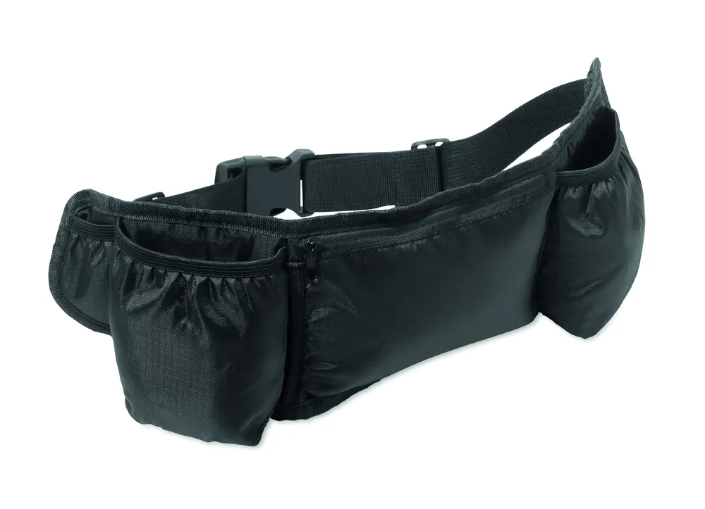 Steady · 420D RPET sportheuptas – Zwart