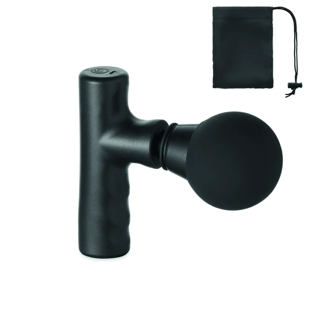 Thaima · ABS massagepistool – Zwart