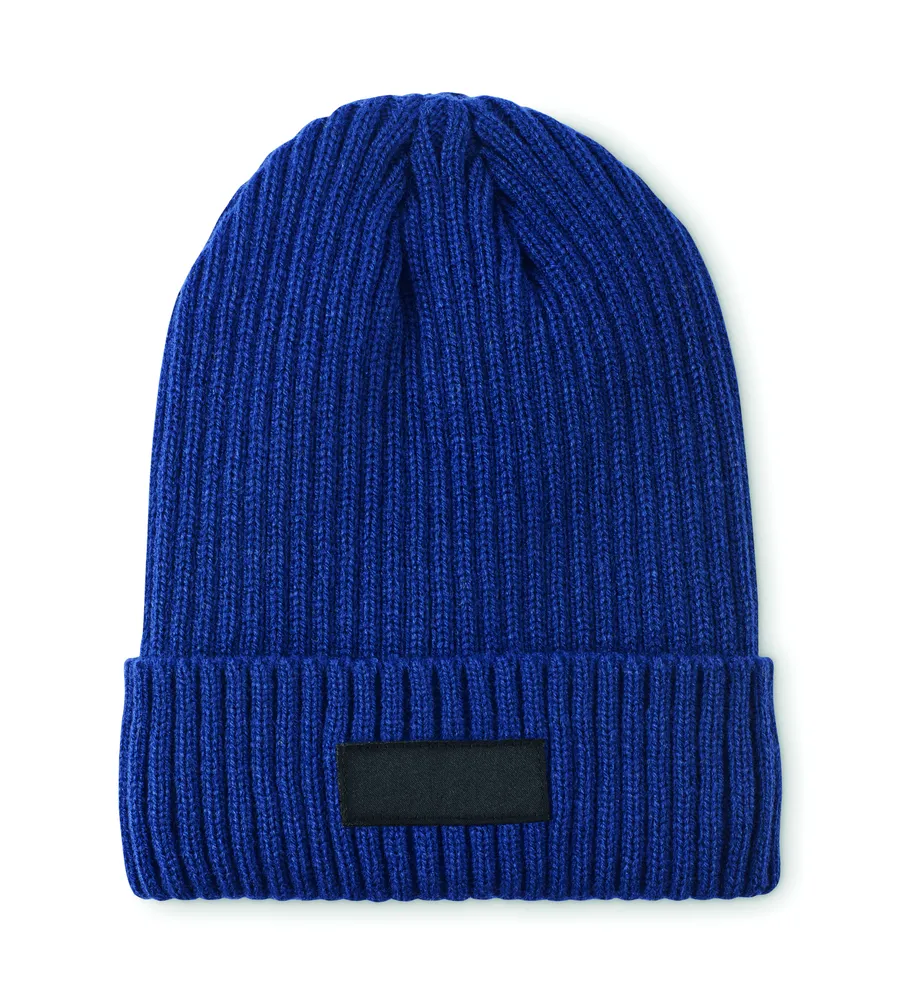 Anvik · 3M gebreide muts met boord – Blauw