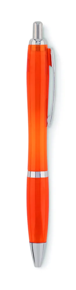 Rio RPET · RPET balpen – Transparant oranje