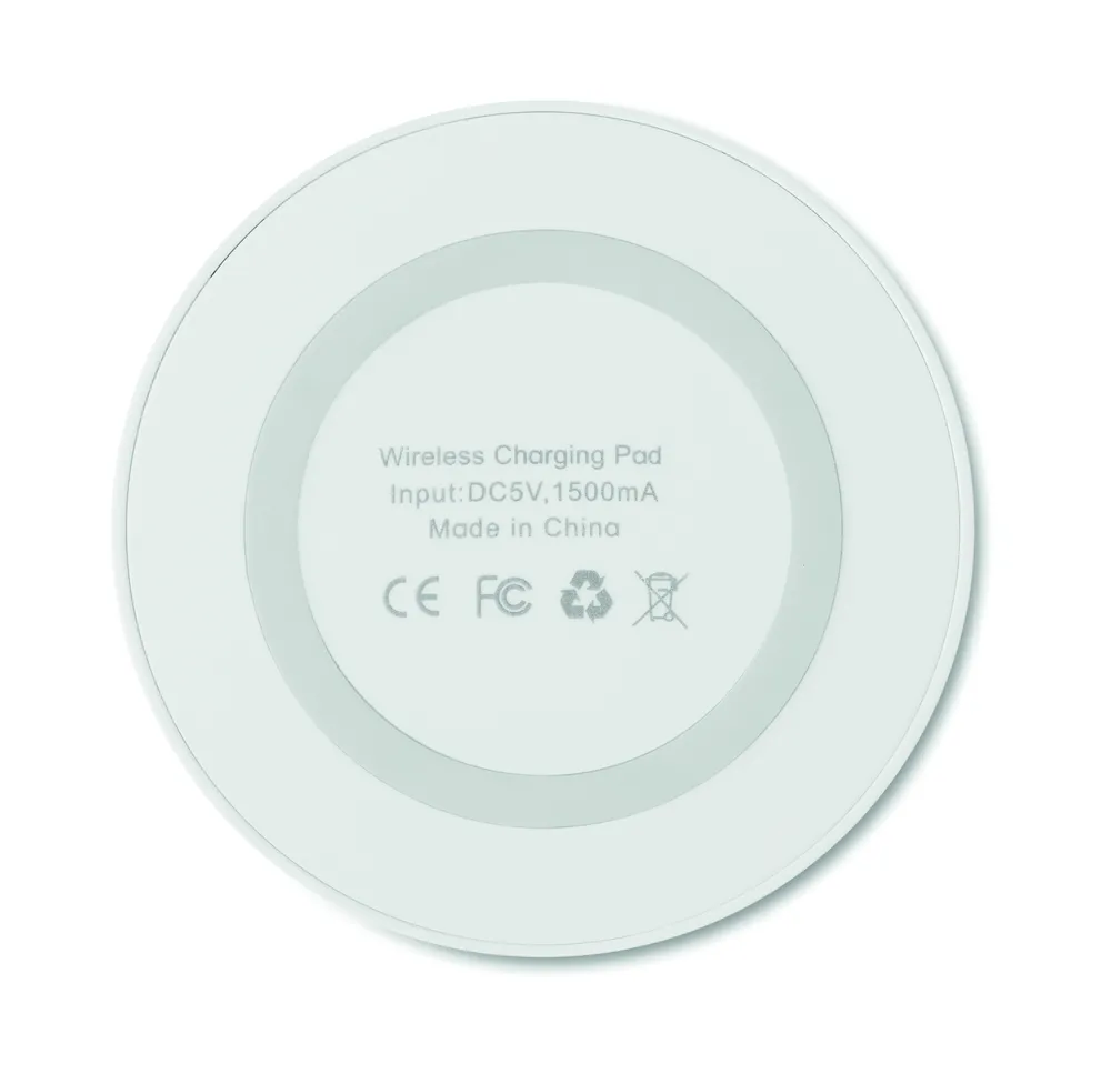 Wireless Plato · Draadloze oplader – Wit