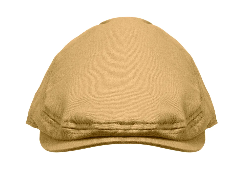 Flat Peak · Newsboy platte pet 235g/m² – Khaki
