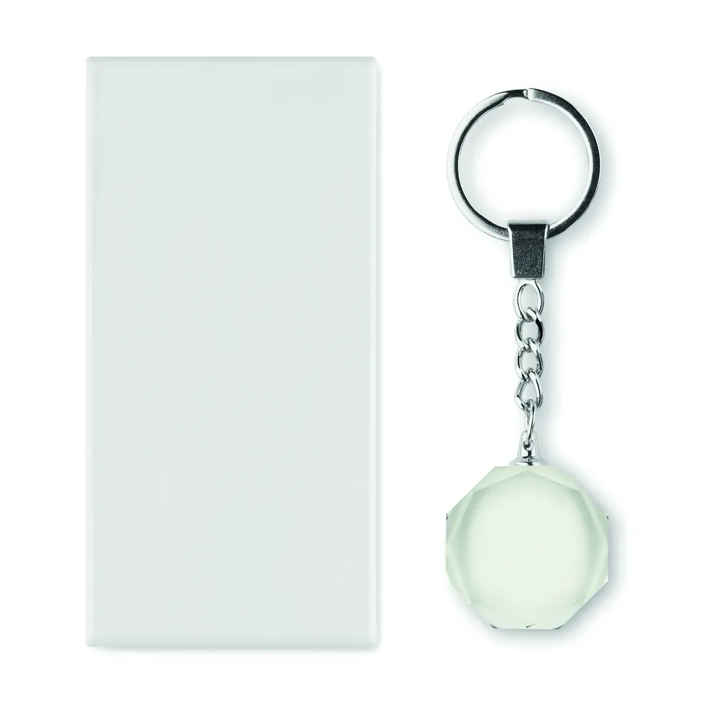 Roundward · Glazen ronde award hanger – Transparant