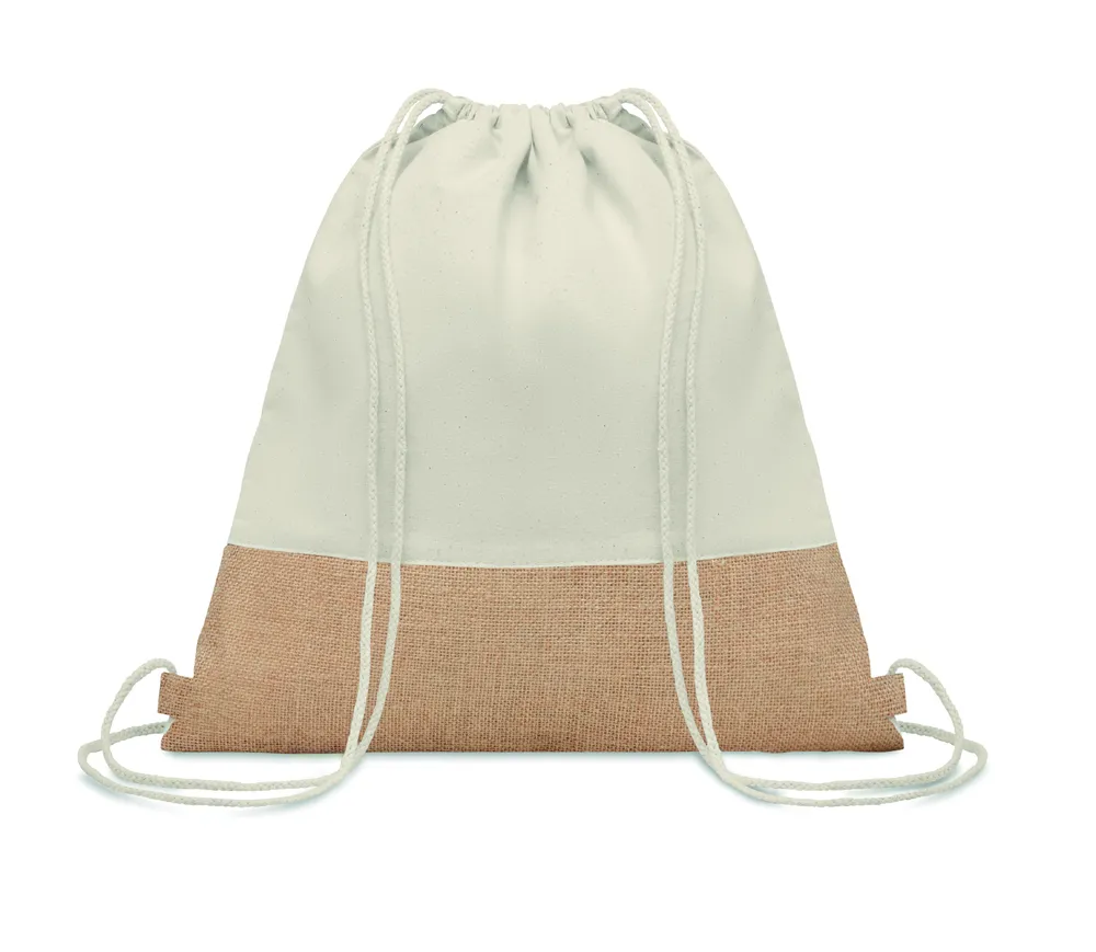 India · Rugzak met jute – Beige