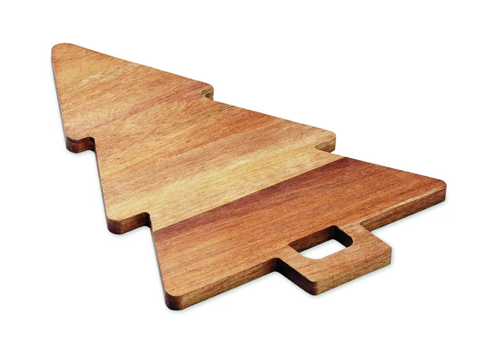 Arbeto · Acacia serveerplank kerstboom – Hout