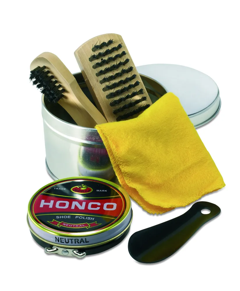 Torton · Schoenpoetsset – Glanzend zilver
