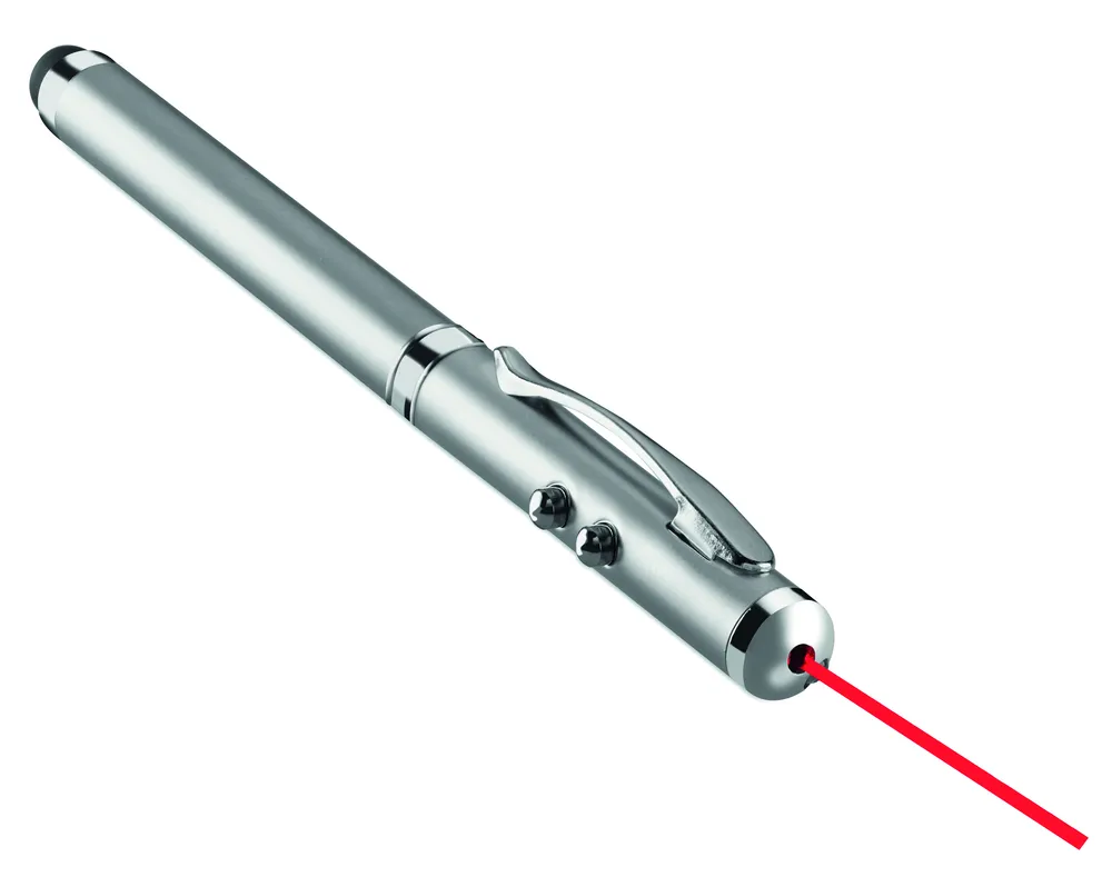 Triolux · Laser pointer touch pen – Mat zilver