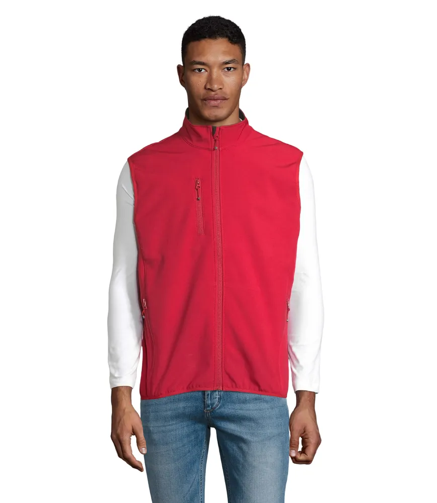 Falcon Bw Men Bodywarmer – Pepper red