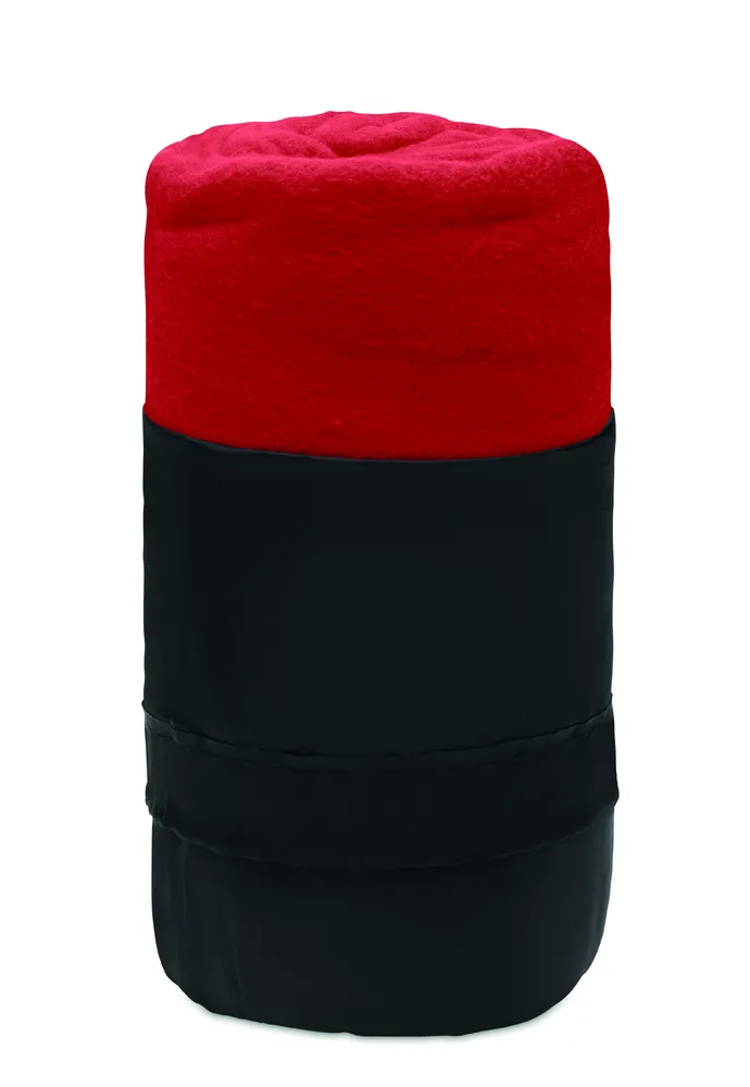 Musala RPET · RPET fleece reisdeken – Rood
