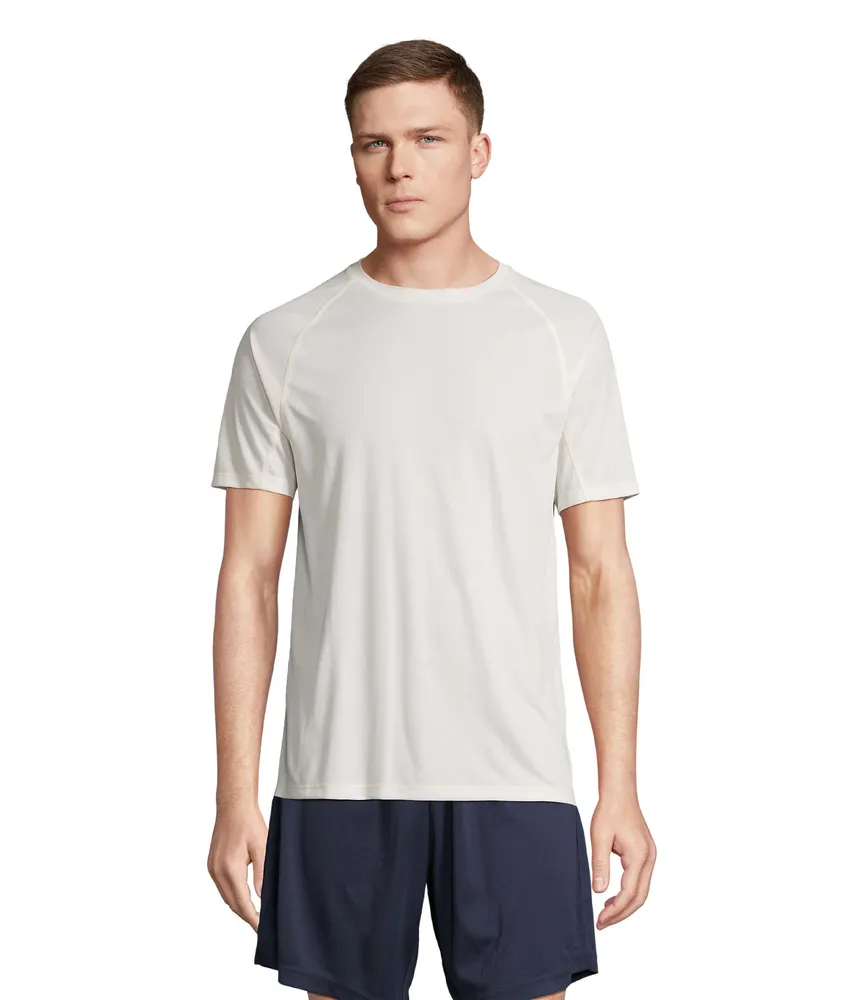 Vortex Raglan T-shirt – Gebroken wit