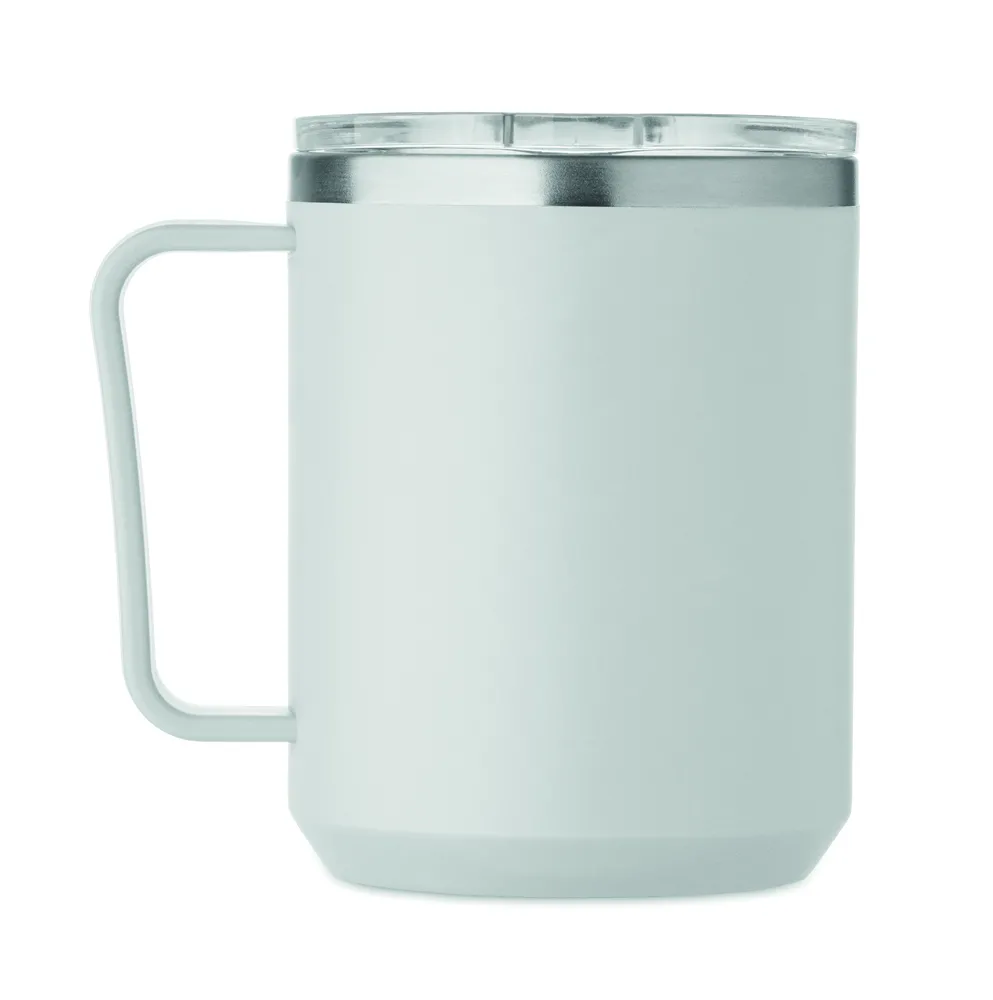 Cocoa · Dubbelwandige mok 400ml – Grijs