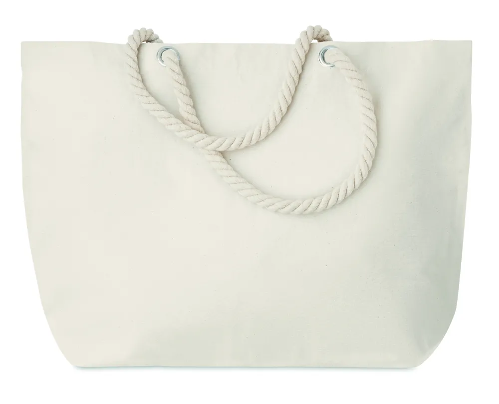 Menorca · Strandtas met touw handvatten – Beige