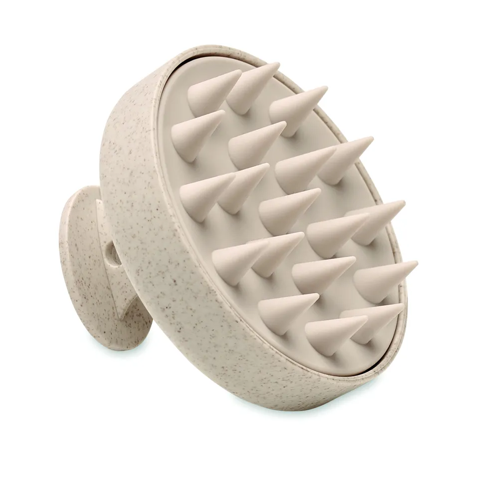 Massage · Hoofdhuid massage borstel – Beige