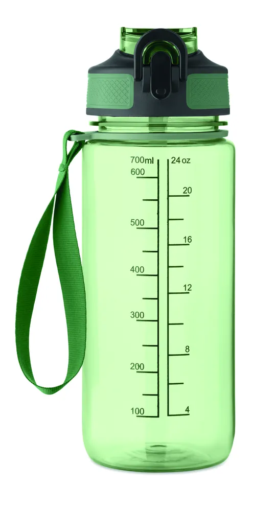Enkel · Sportdrinkfles 700ml – Transparant groen