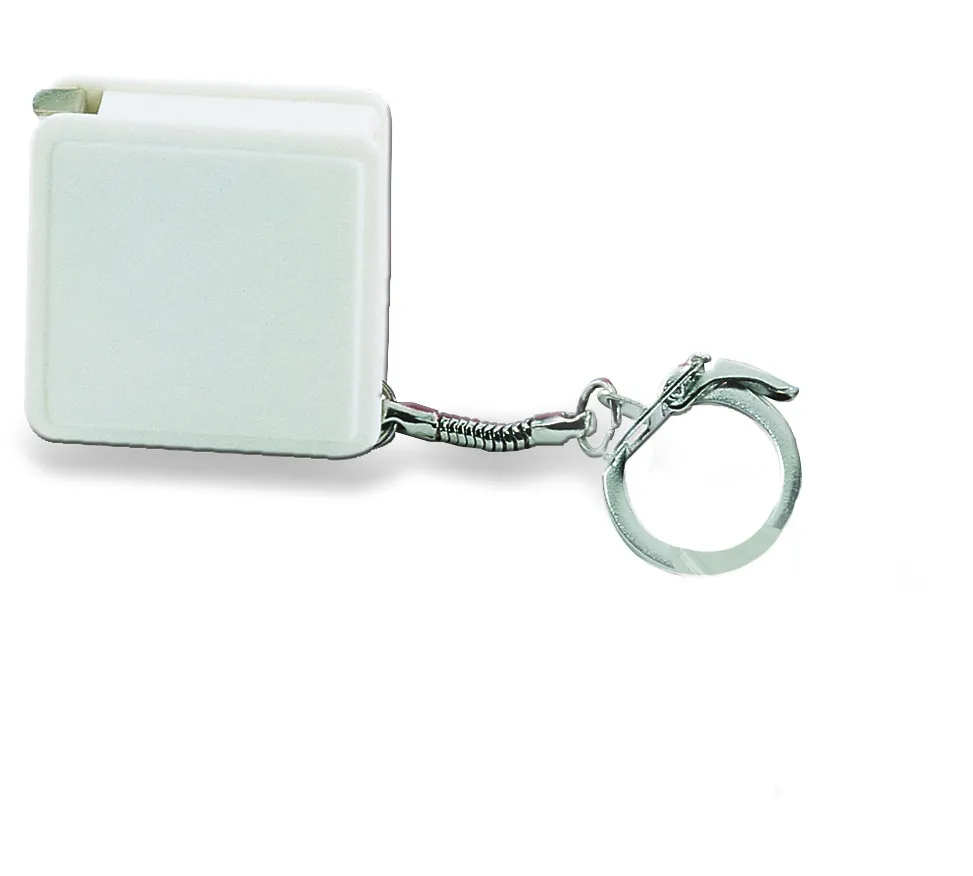 Watford · Sleutelhanger/rolbandmaat 1 m – Wit