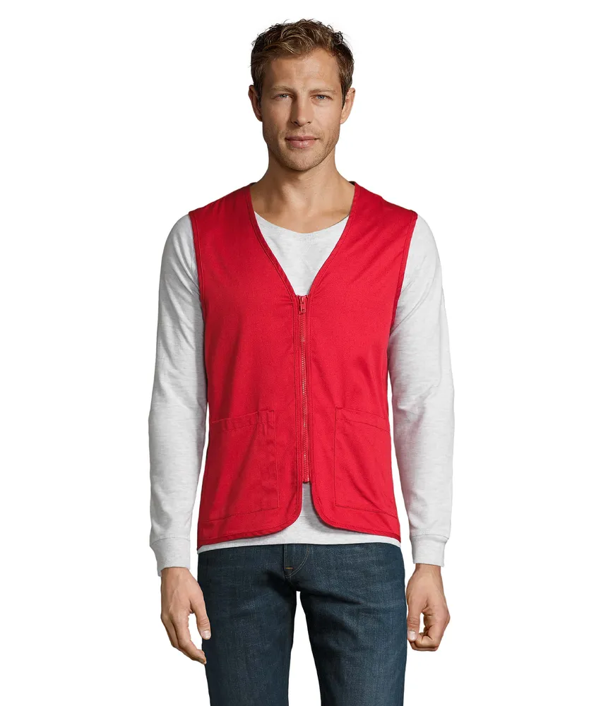Wallace Unisex Bodywarmer – Rood