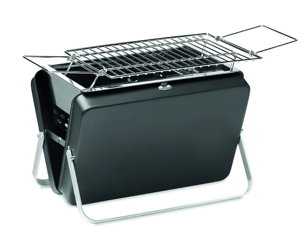 Bbq To Go · Draagbare barbecue standaard – Zwart