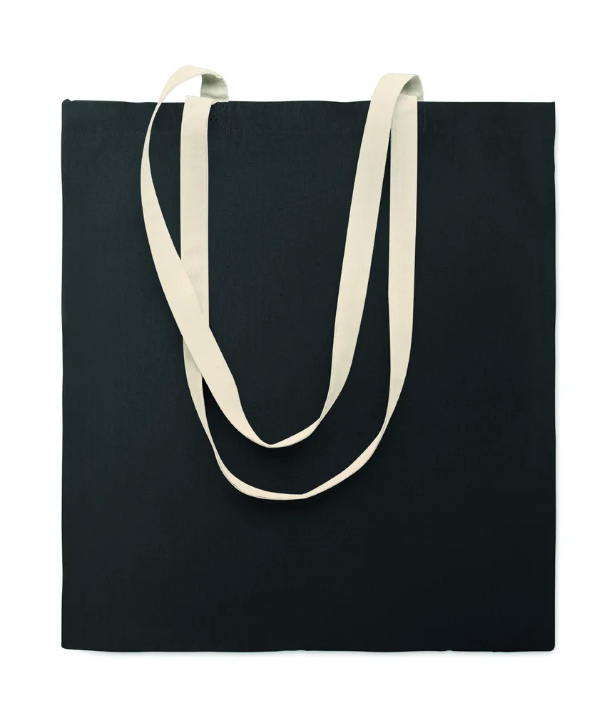 Zevra Colour · Katoenen boodschappentas – Zwart