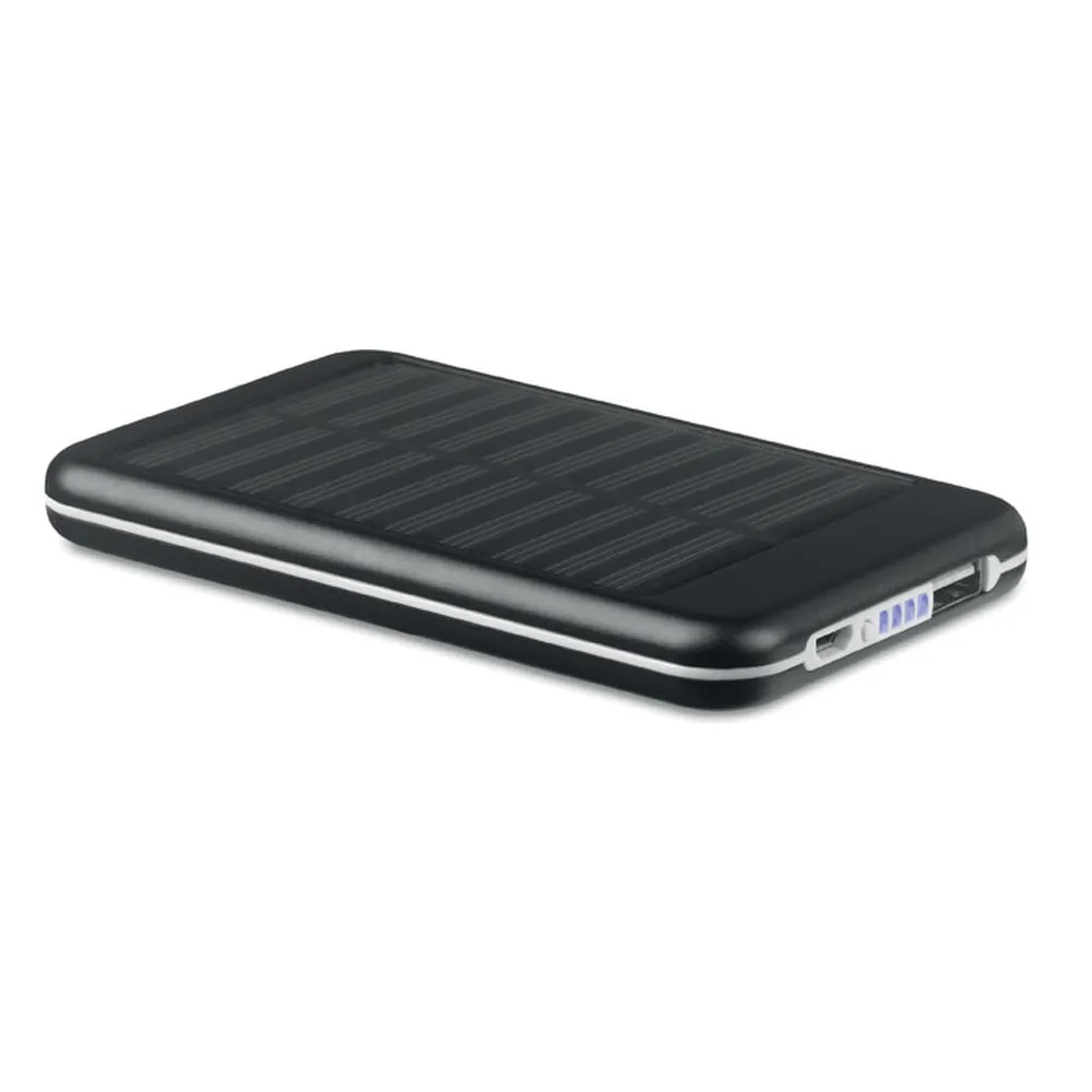 Solarflat · PowerBank 4000 mAh – Zwart