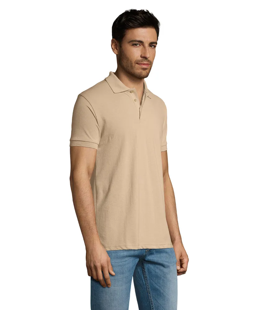 Prime Men · Prime heren polo 200g – Sand