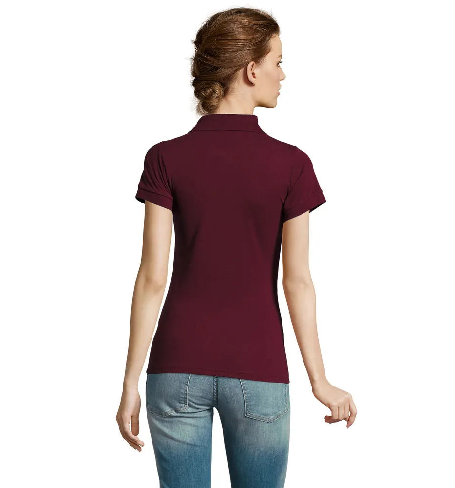 Prime Women · Prime dames polo200g – Burgundy