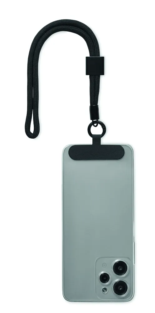 Nonette Wrist · Telefoon polskoord RPET – Zwart