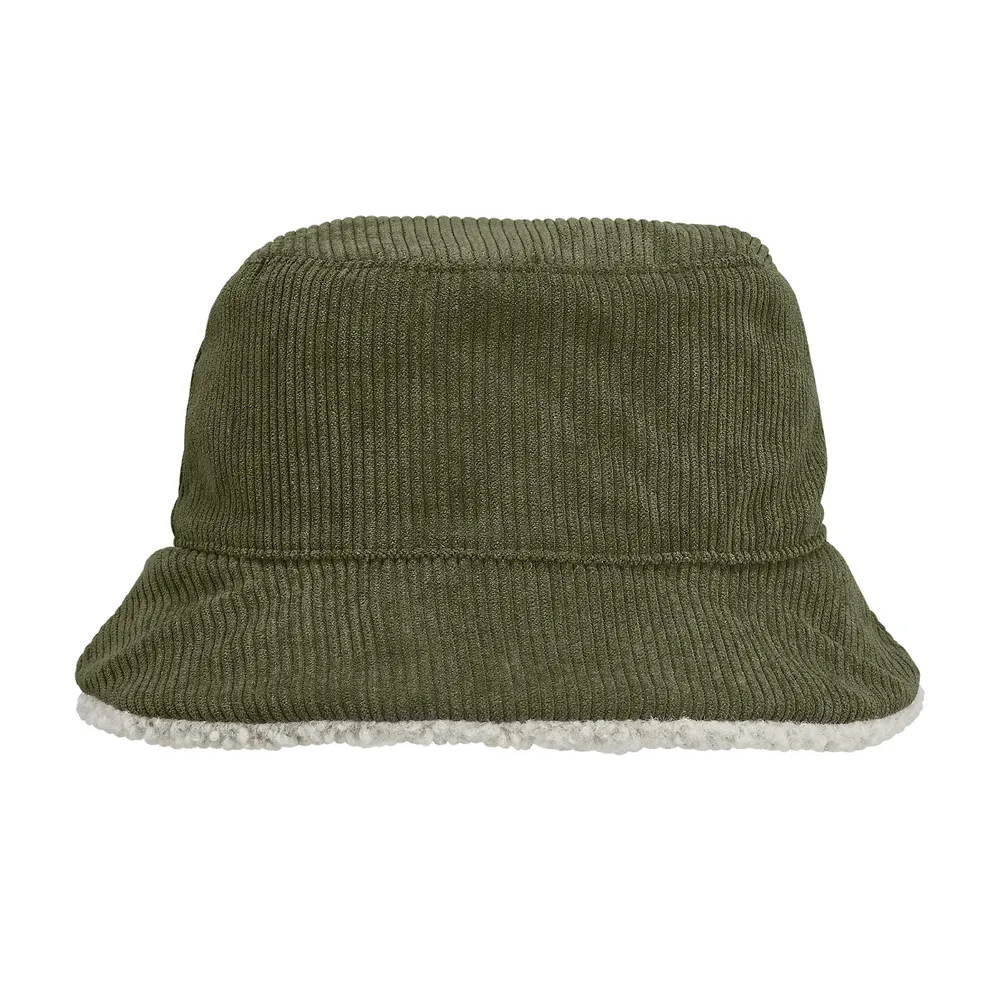 Bucket 2IN1 Bucket Hat – Army/shear beige