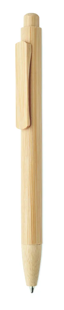 Mambo · Bamboo balpen met drukknop – Hout