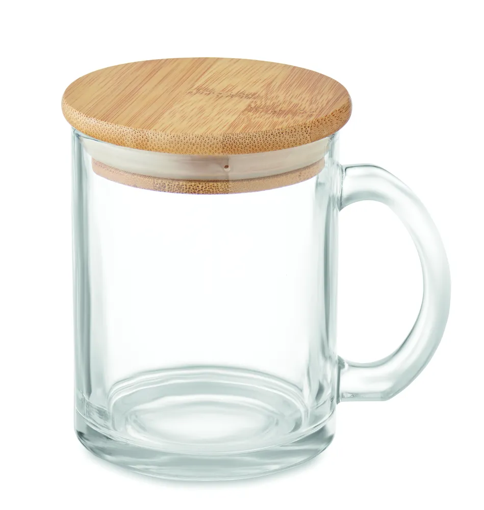 Celestial · Gerecycled glazen mok 300 ml – Transparant