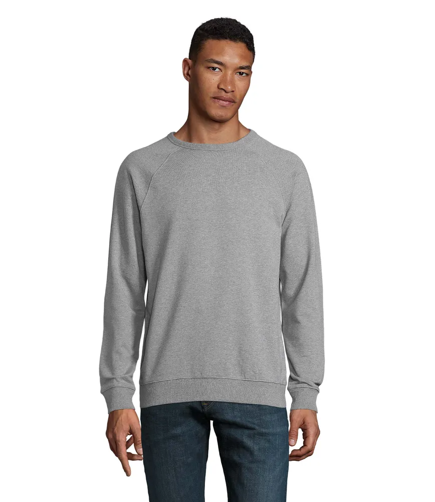 Nelson Men Sweat 400 – Gray melanged