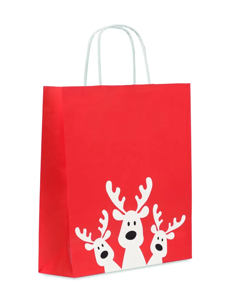 Bao Medium · Papieren geschenkzakje (M) – Rood