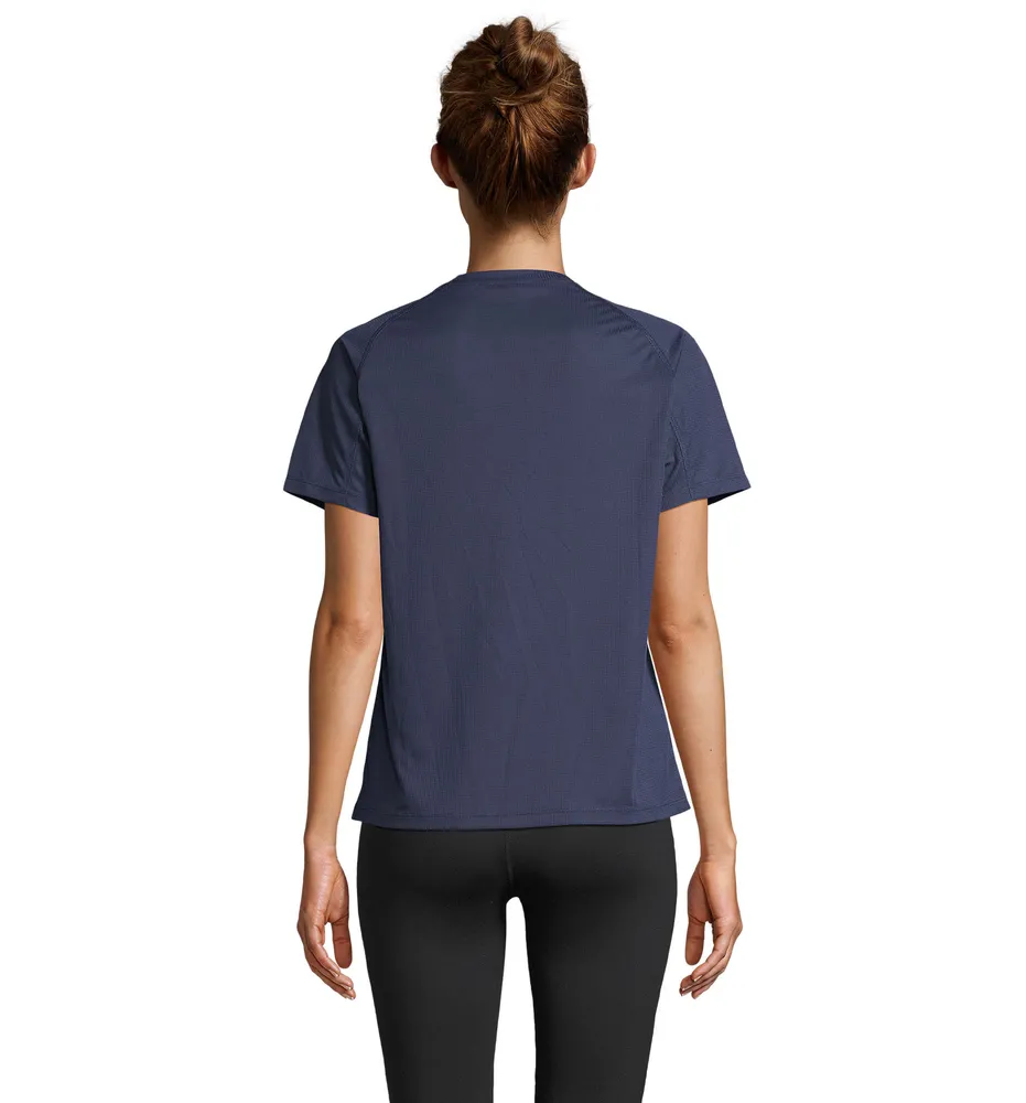 Vortex Women Raglan T-shirt – Franse marine