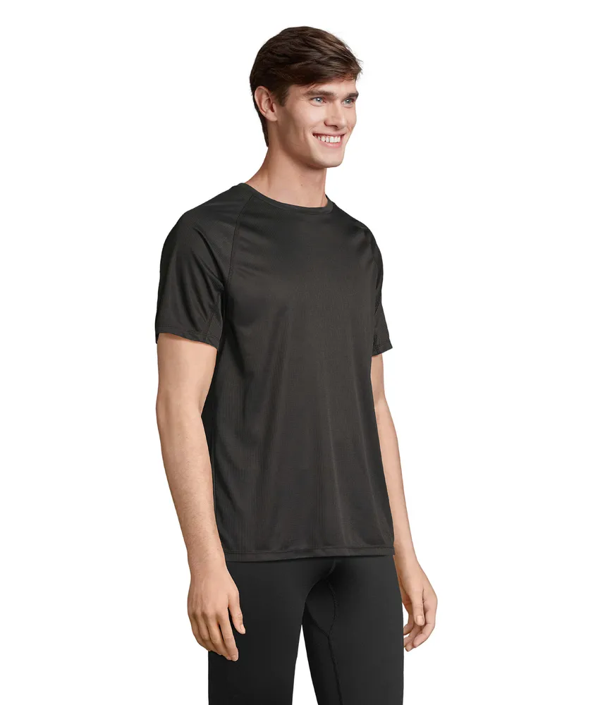 Vortex Raglan T-shirt – Zwart