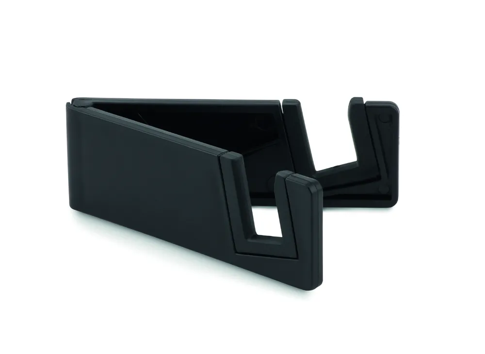 Standol+ · Bamboe/ABS telefoonstandaard – Zwart