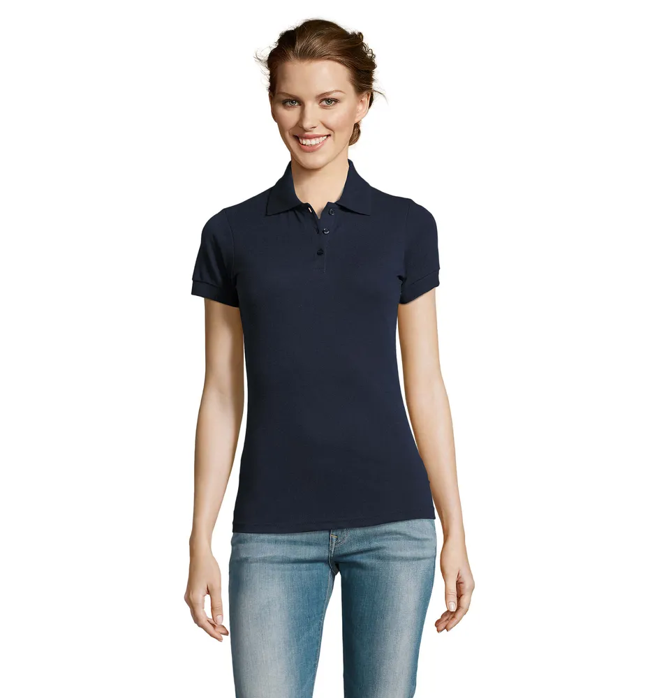 Prime Women · Prime dames polo200g – Franse marine