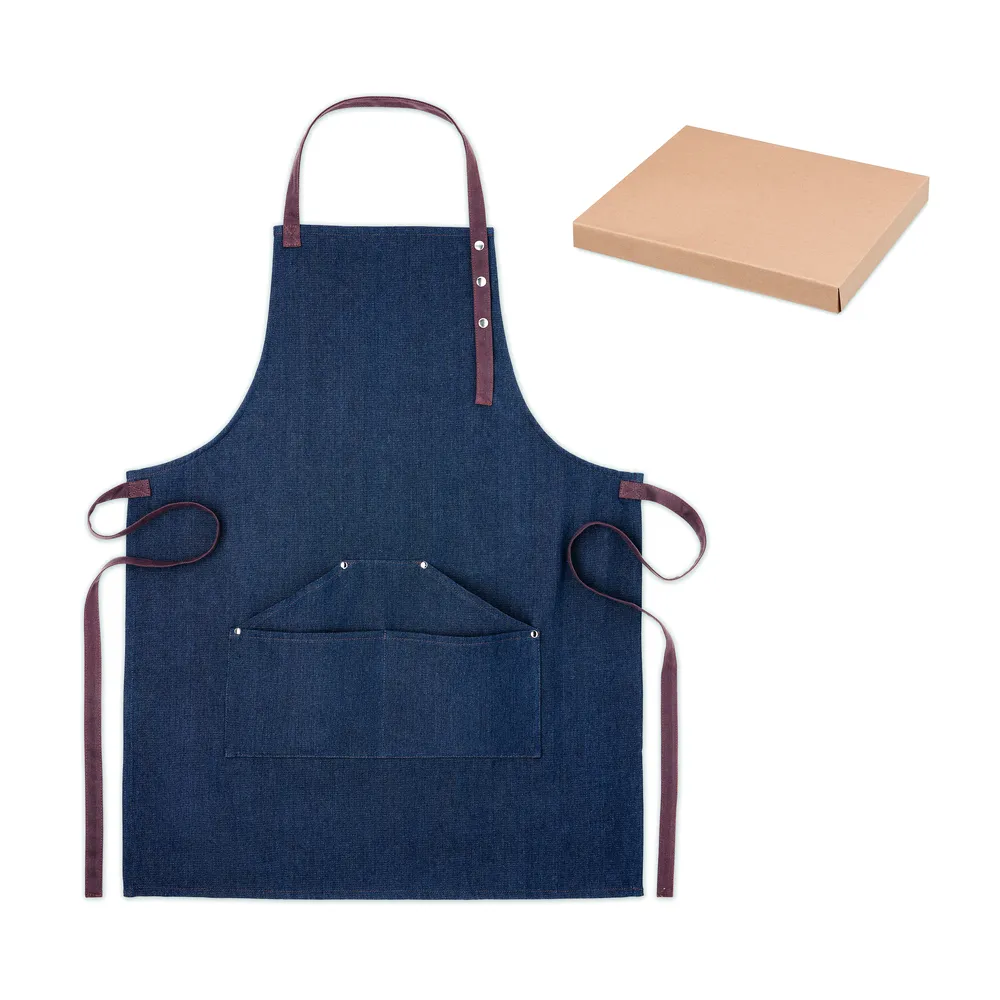 Denipur · Denim schort 240 gr/m² – Blauw