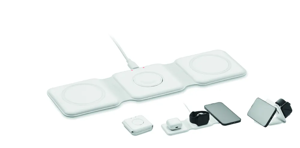 Orio · Opvouwbaar oplaadstation – Wit