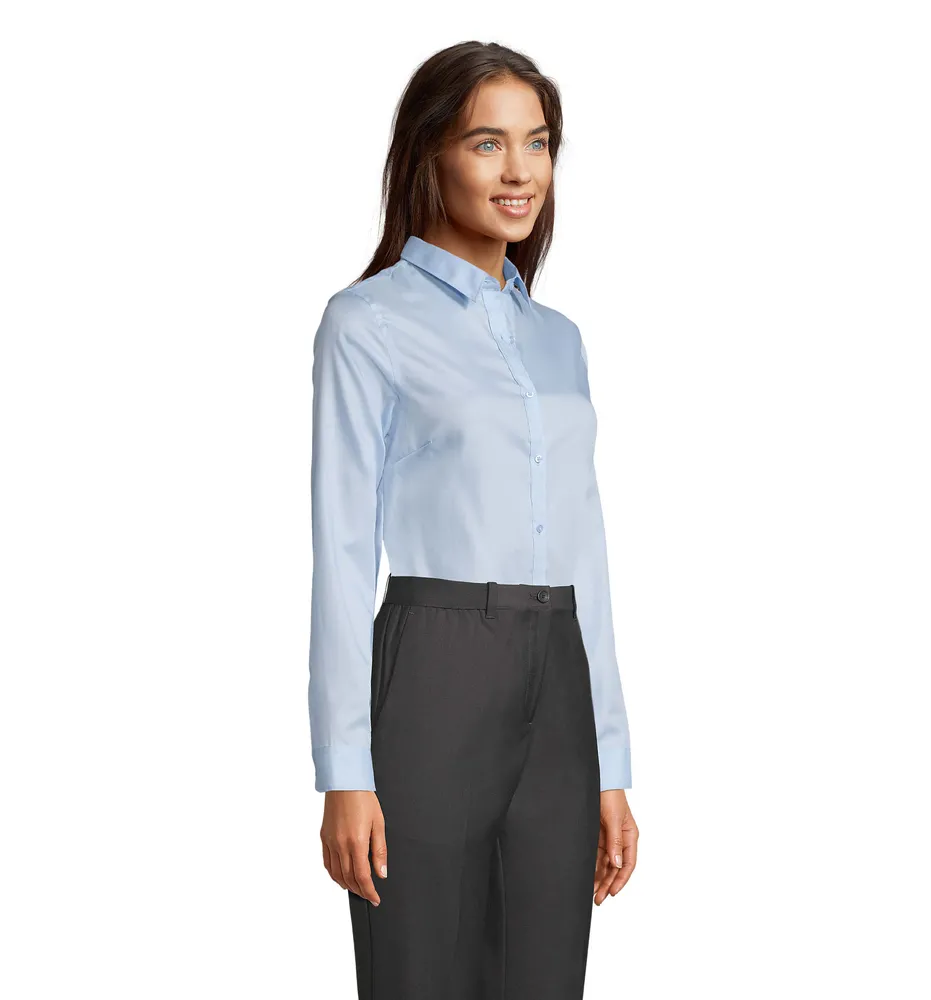 Blaise Women Shirt – Soft blue