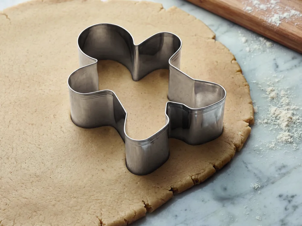 Cookies · Set kerstkoekjes-uitstekers – Beige